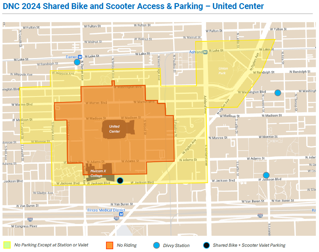 United Center Scoot Map